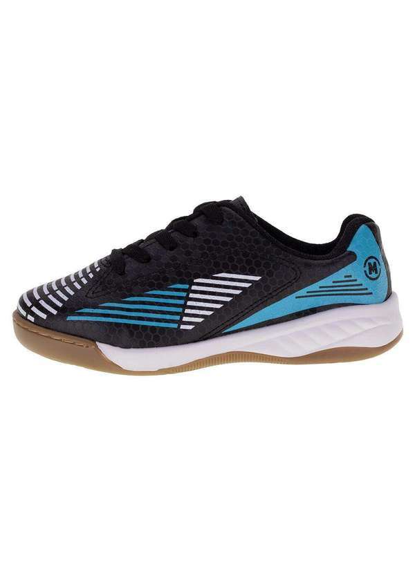 Molekinho - Chuteira Infantil Indoor Molekinho 2856103 - Preto/Azul 2