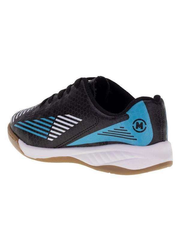 Molekinho - Chuteira Infantil Indoor Molekinho 2856103 - Preto/Azul 3