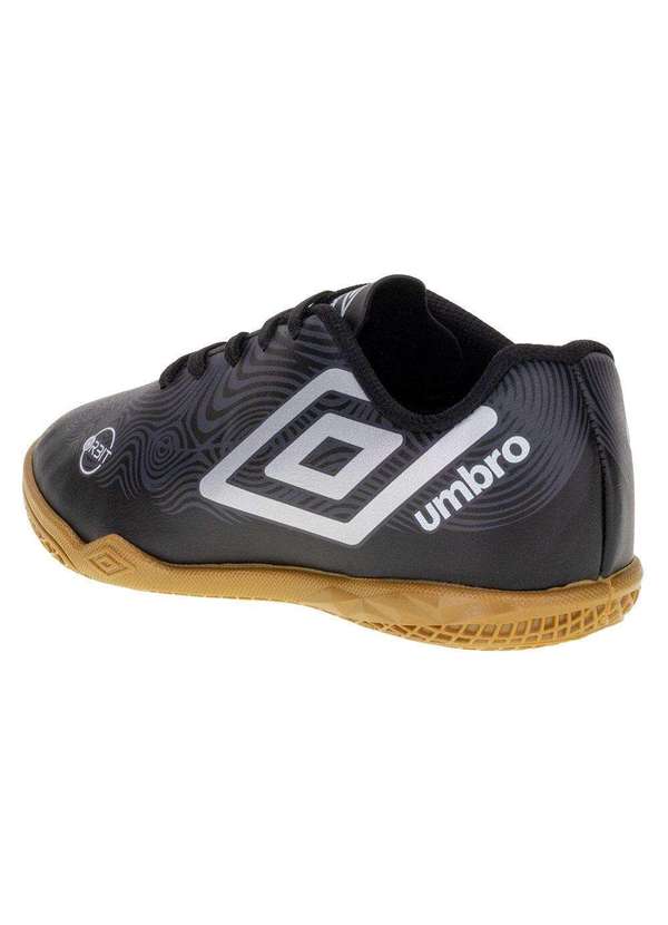 Umbro - Chuteira Infantil Indoor Orbit Umbro - U07fb00178 - Preto/Cinza 3