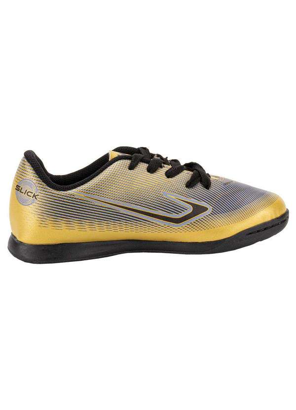 Topper - Chuteira Infantil Slick Vi Futsal Topper Tp05810 - Ouro 5