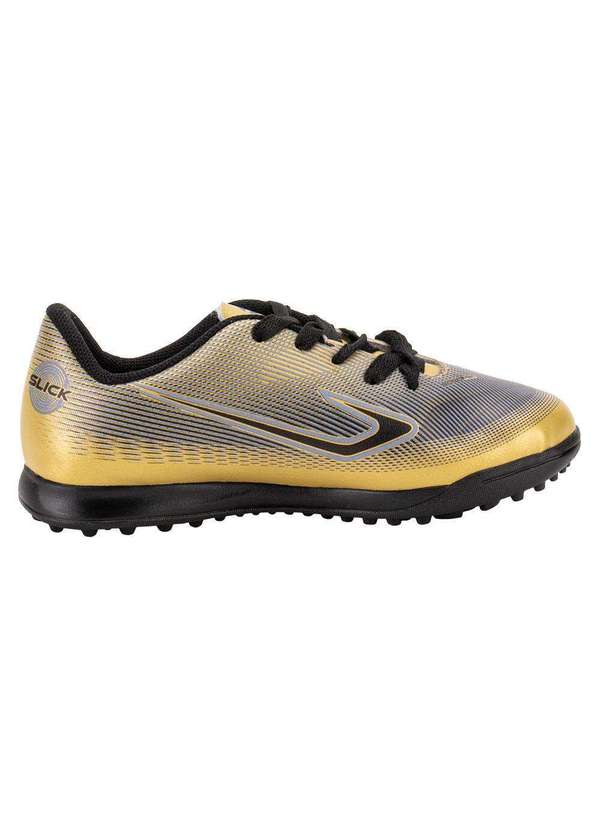 Topper - Chuteira Infantil Slick Vi Society Topper Tp05820 - Ouro 5