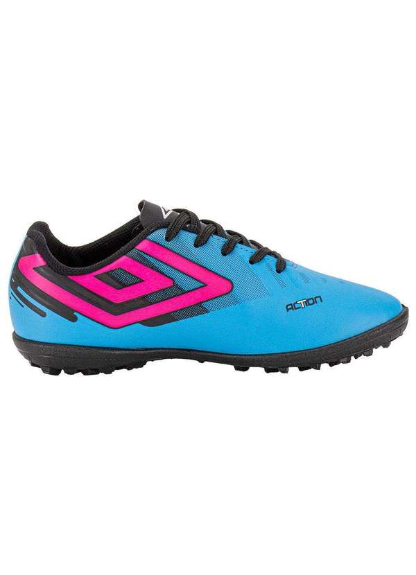 Umbro - Chuteira Infantil Society Action Umbro U07fb00286 - Azul/Rosa 5