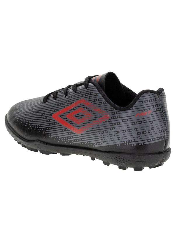 Umbro - Chuteira Infantil Society  Fast Jr Umbro - U07fb063 - Preto/Cinza 3