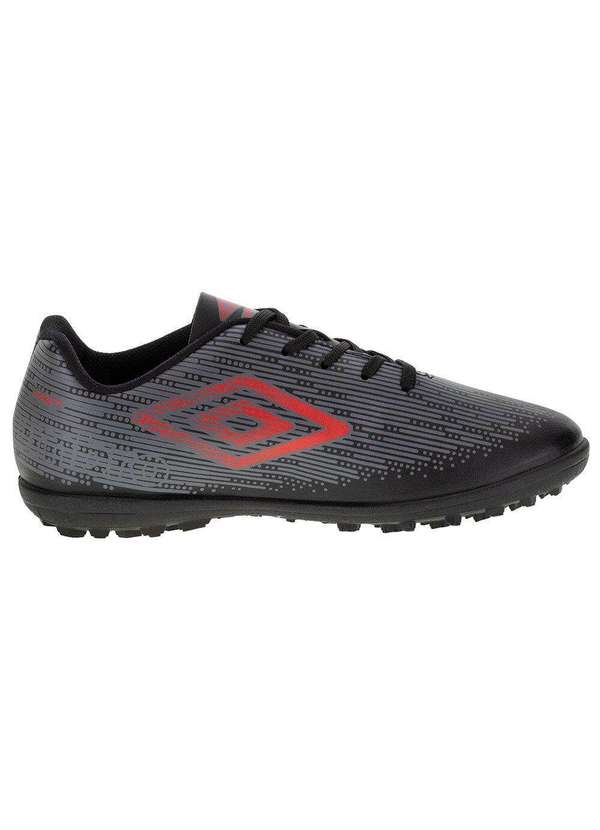 Umbro - Chuteira Infantil Society  Fast Jr Umbro - U07fb063 - Preto/Cinza 5
