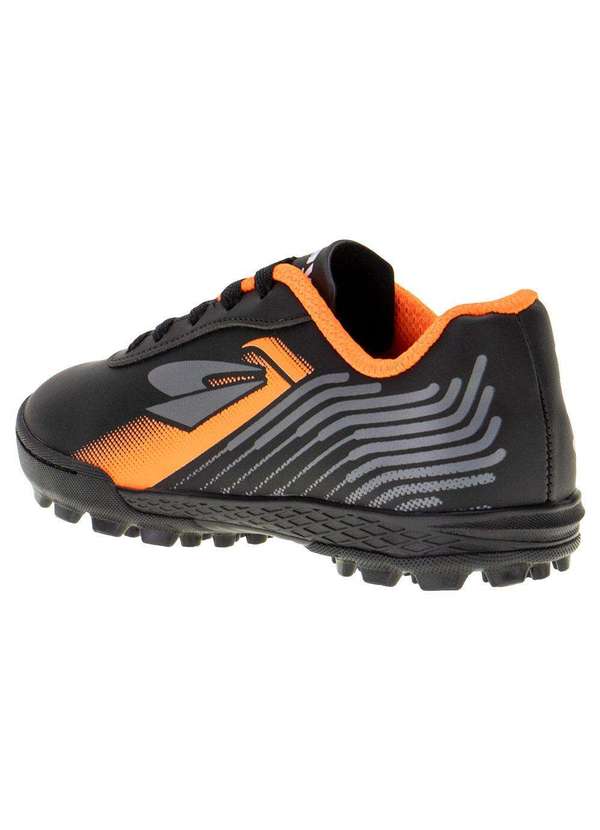 Dray - Chuteira Infantil Society Spedy Dray - 302 - Preto/Laranja 3