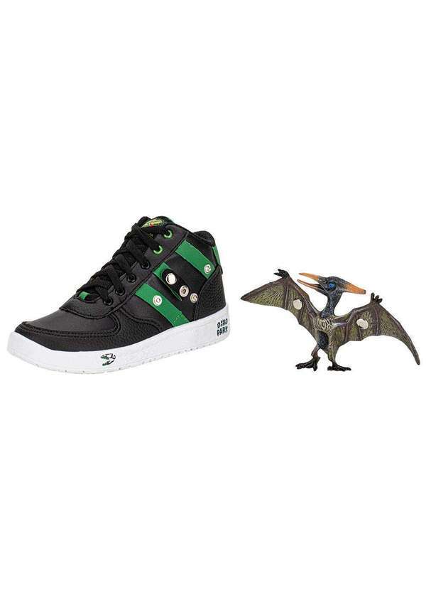 Vissi - Kit Tênis Infantil e Pterossauro Dino Park Vissi Dp200 - Preto/Verde 5
