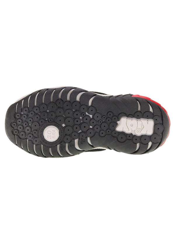 Kidy - Kit Tênis Infantil Play  Carrinho Kidy - 0070597 - Preto/Vermelho 4