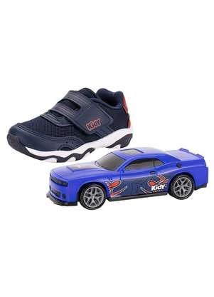 Kit Tênis Infantil Play  Carrinho Kidy 0070818 - KIDY