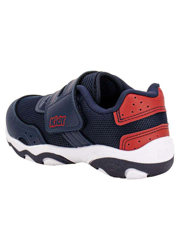 Kidy - Kit Tênis Infantil Play  Carrinho Kidy 0070818 - Marinho 3