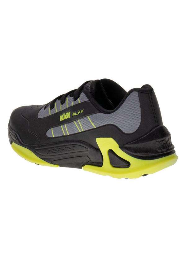 Kidy - Kit Tênis Infantil Play e Carrinho Kidy 0070632 - Preto/Verde 3