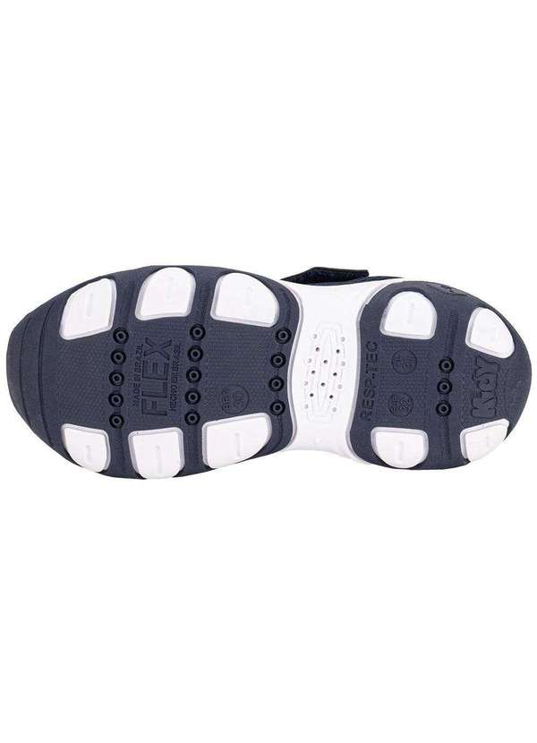 Kidy - Kit Tênis Infantil Play Respitec  Carrinho Kidy 0070826 Marinho/Vermelho 4