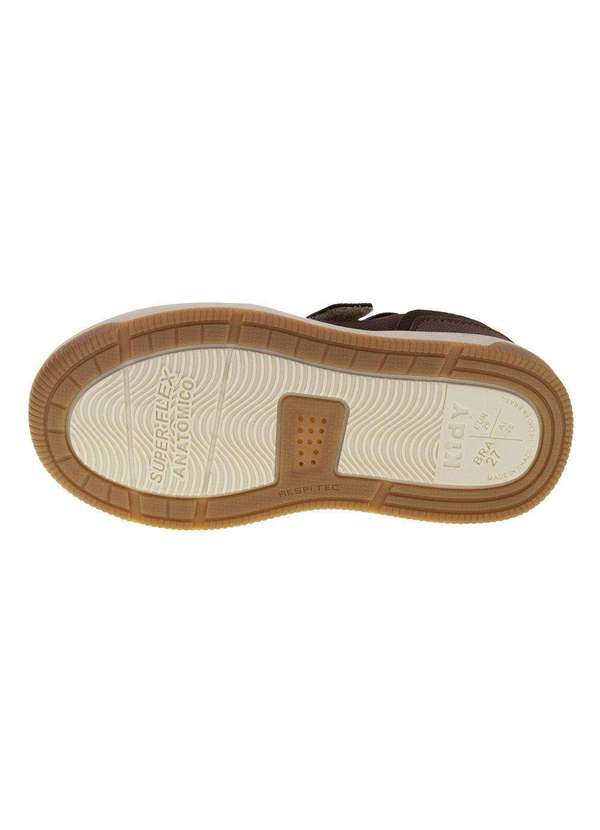 Kidy - Sapatênis Infantil Milão Respitec Kidy 1170296 - Café 4