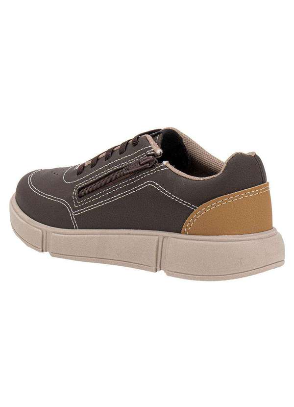 Molekinho - Sapatênis Infantil Molekinho 2838128 - Café 3