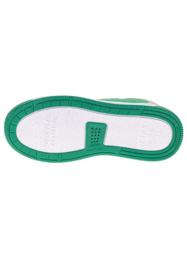 Kidy - Tênis Infantil Astral Kidy  3291005 - Branco/Verde 4