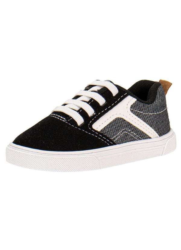 Molekinho - Tênis Infantil Baby Molekinho 2133170 - Preto/Branco