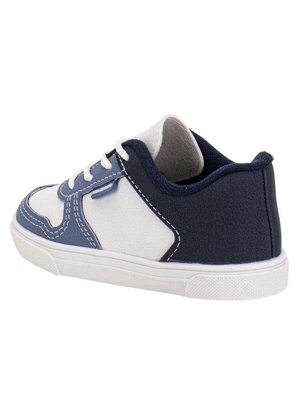 Molekinho - Tênis Infantil Baby Molekinho 2133176 - Branco/Azul 3