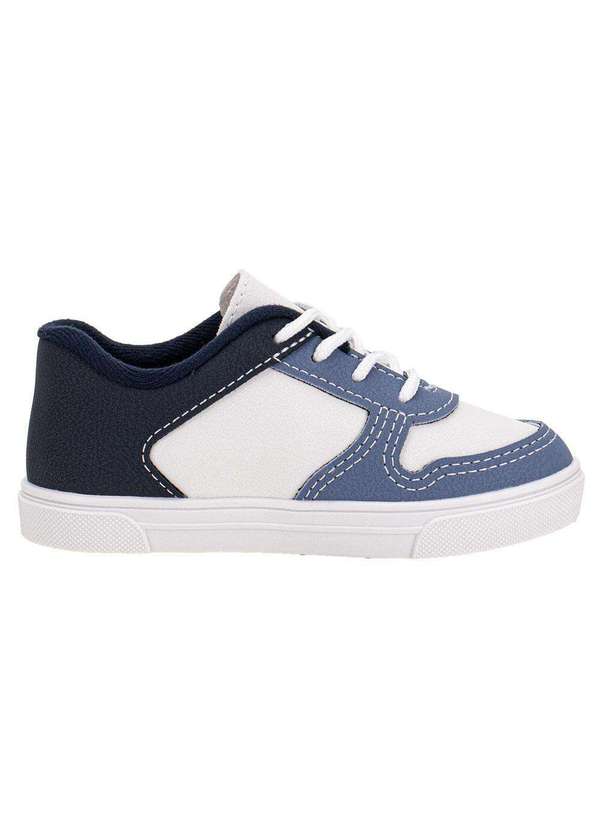 Molekinho - Tênis Infantil Baby Molekinho 2133176 - Branco/Azul 5