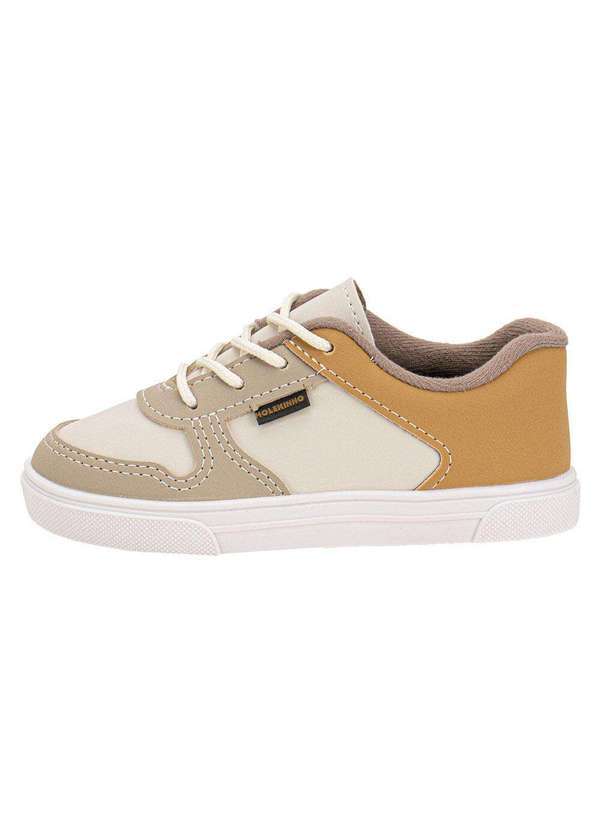 Molekinho - Tênis Infantil Baby Molekinho 2133176 - Bege 2