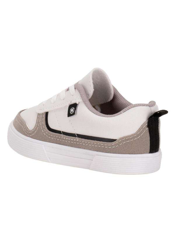 Molekinho - Tênis Infantil Baby Molekinho 2136164 - Branco/Cinza 3