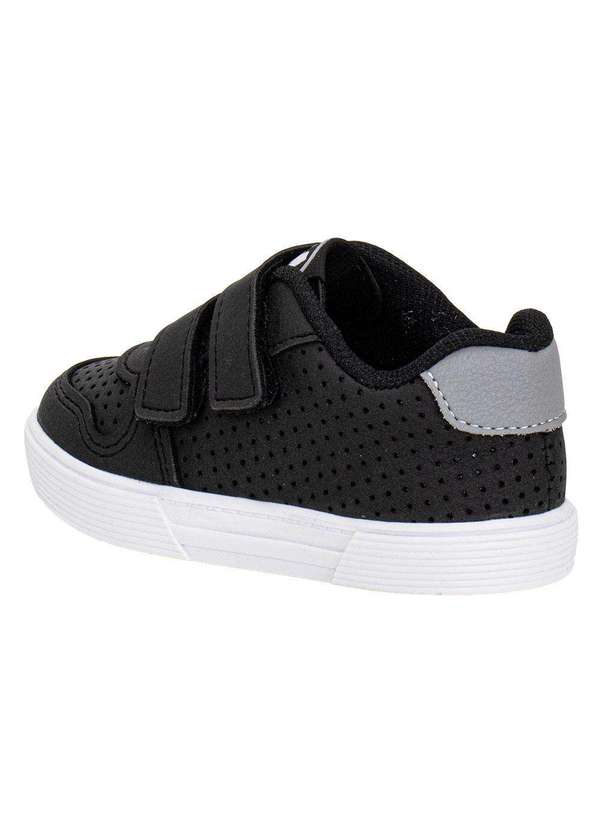 Molekinho - Tênis Infantil Baby Molekinho 2136173 - Preto/Cinza 3