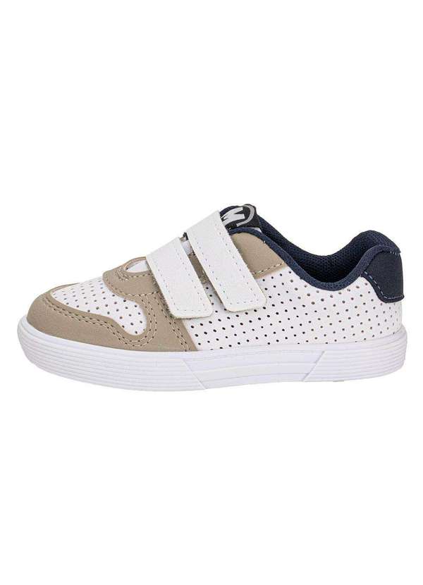Molekinho - Tênis Infantil Baby Molekinho 2136173 - Branco/Bege 2