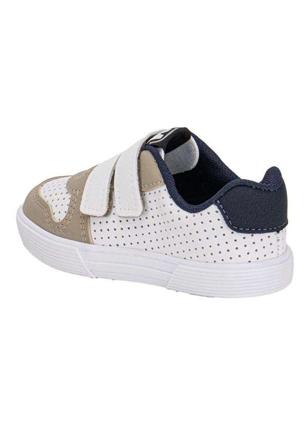 Molekinho - Tênis Infantil Baby Molekinho 2136173 - Branco/Bege 3