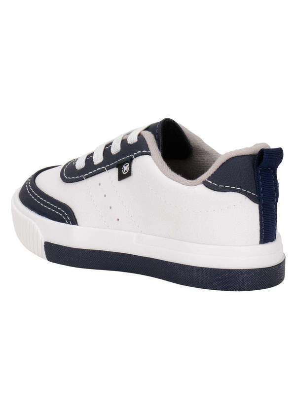 Molekinho - Tênis Infantil Baby Molekinho 2615226 - Branco/Azul 3