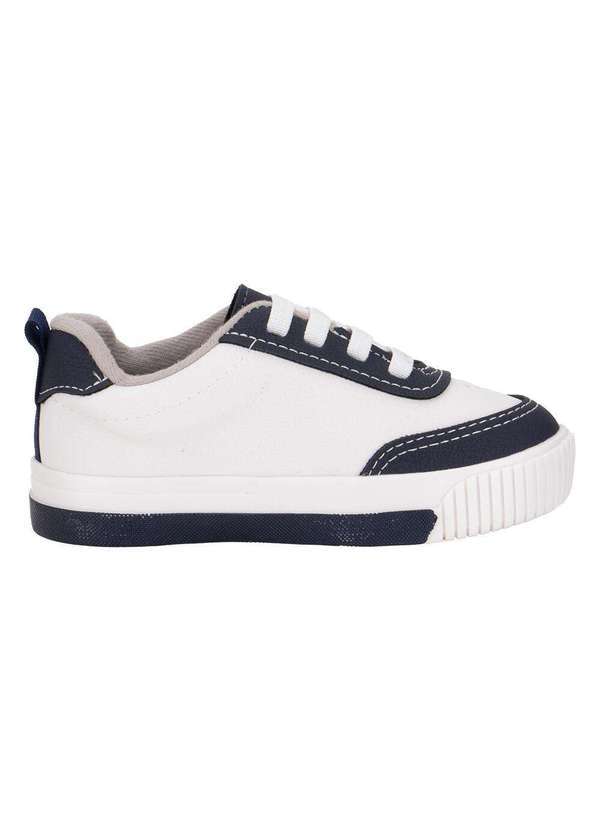 Molekinho - Tênis Infantil Baby Molekinho 2615226 - Branco/Azul 4