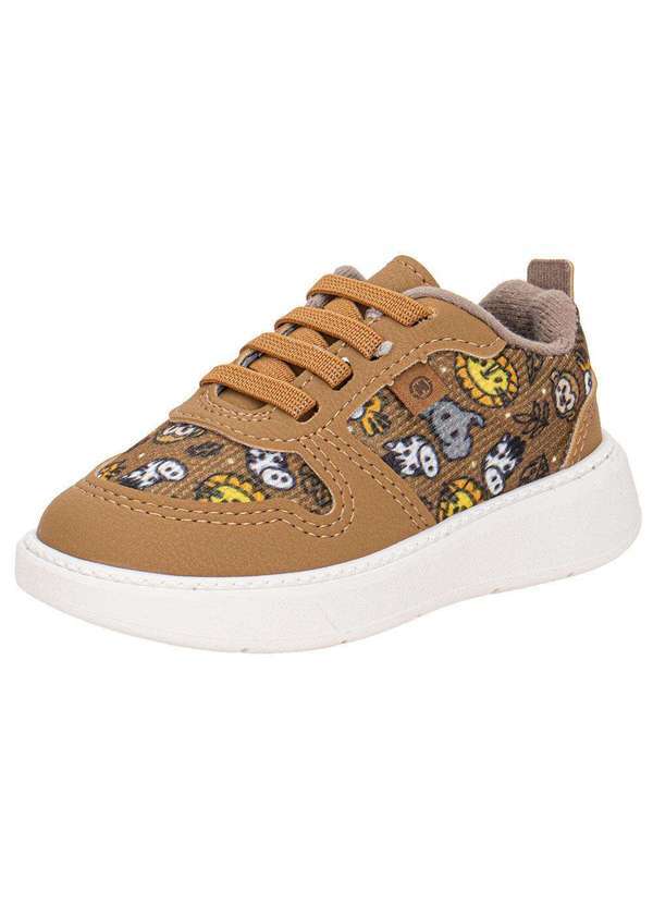 Molekinho - Tênis Infantil Baby Molekinho 2631115 - Caramelo