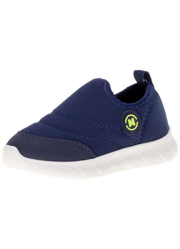 Molekinho - Tênis Infantil Baby Slip On Molekinho - 2147113 - Marinho 01