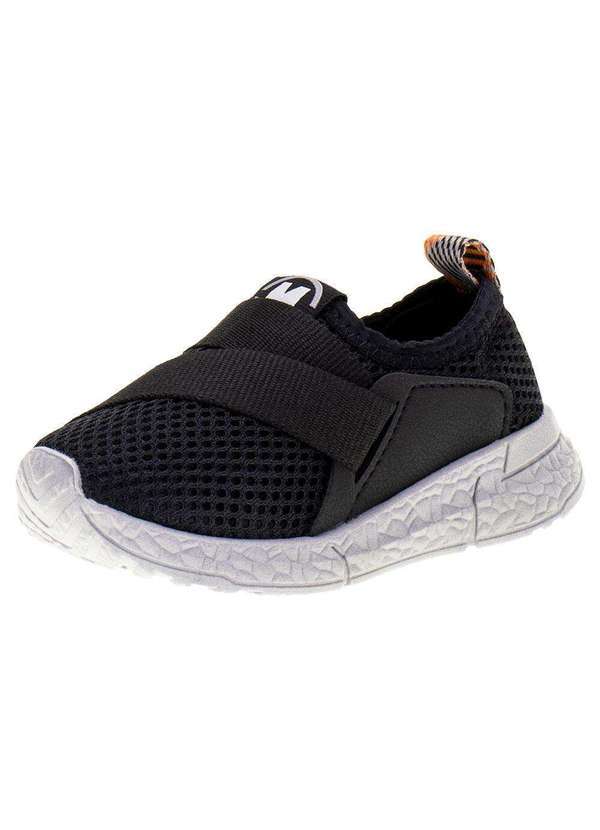Molekinho - Tênis Infantil Baby Slip On Molekinho - 2609220 - Preto