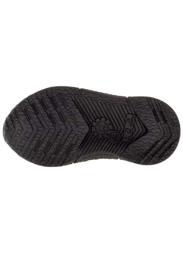 Molekinho - Tênis Infantil Baby Slip On Molekinho - 2609224 - Preto/Azul 4