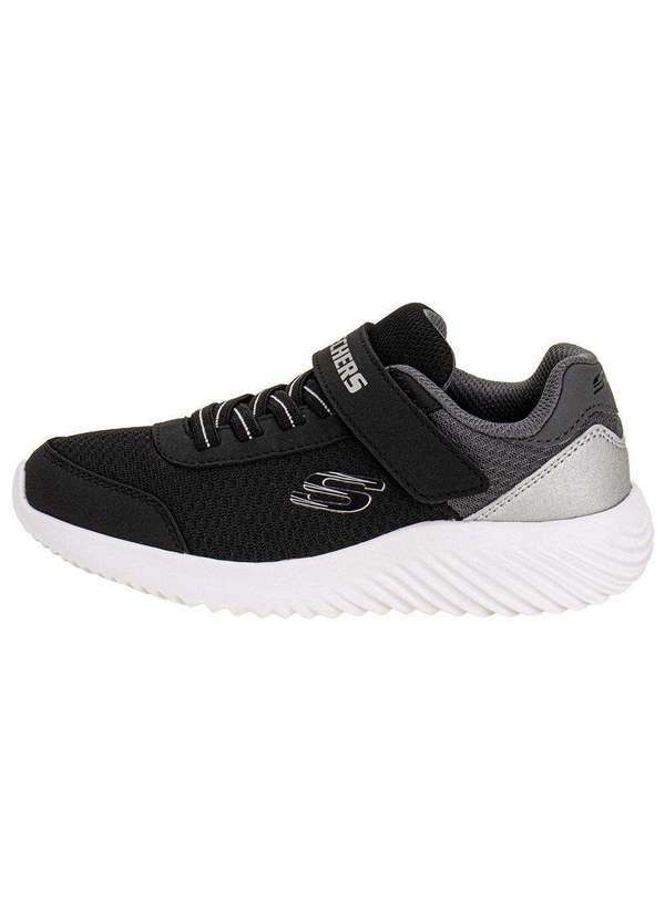 Skechers - Tênis Infantil Bounder Trekzic Skechers 403908l - Preto/Cinza 2