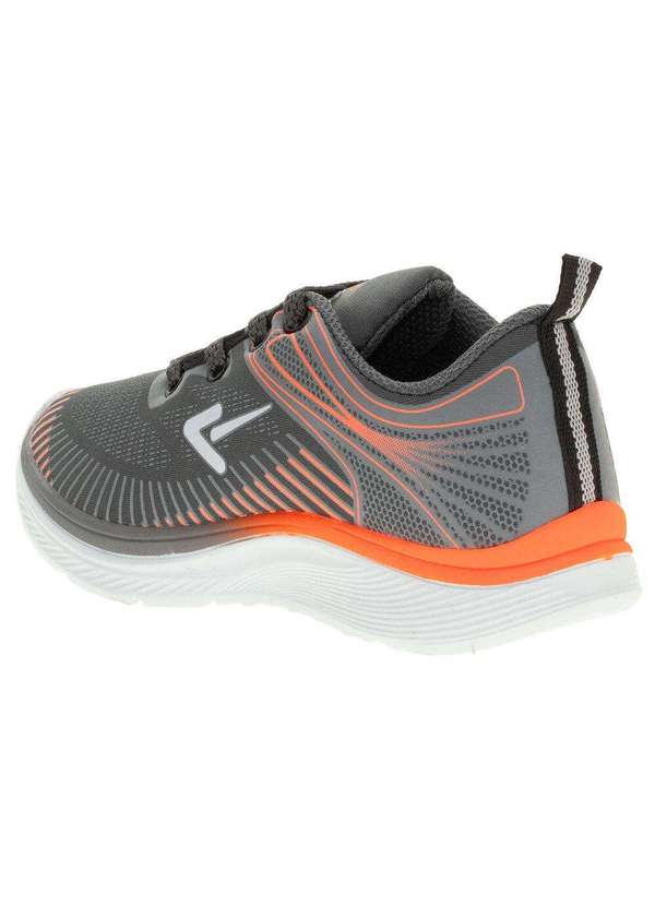 Box Kids - Tênis Infantil Box Kids - Bk1709 - Cinza/Laranja 3