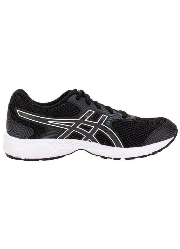 Asics - Tênis Infantil Buzz 4 Asics - 1014a Preto/Branco 5