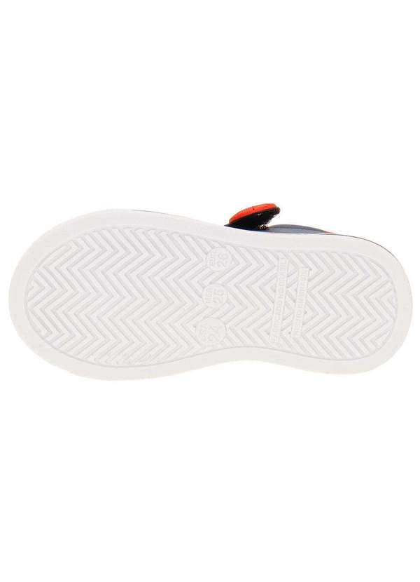 Lindo Jú - Tênis Infantil Cano Alto Lindo Jú 502477 - Azul/Vermelho 4