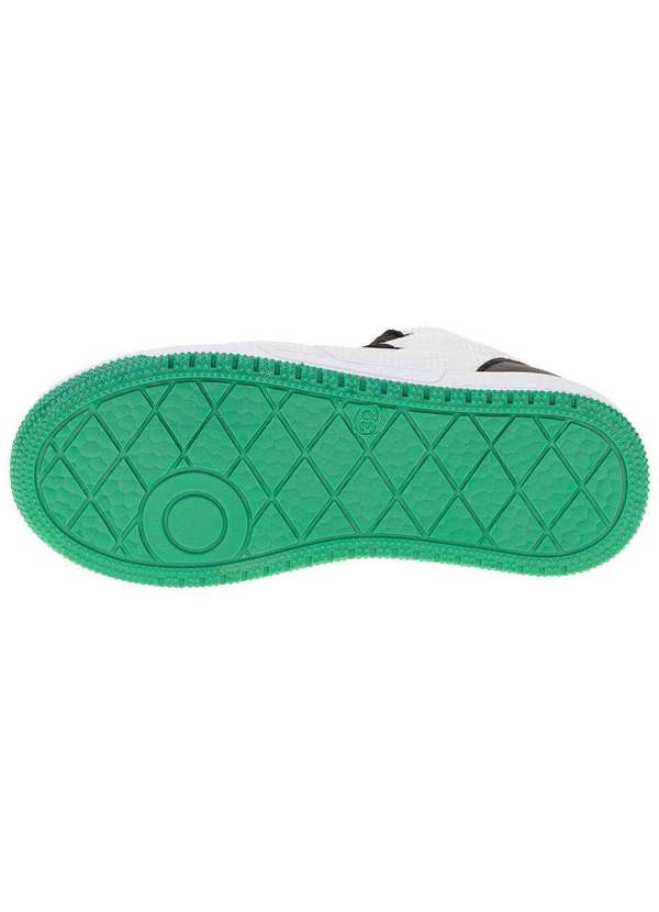 Via Vip - Tênis Infantil Cano Alto Via Vip - Vv3809 - Branco/Preto 4