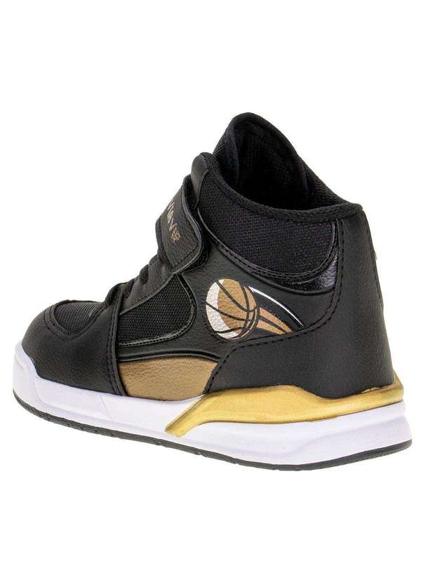 Via Vip - Tênis Infantil Cano Alto Via Vip - Vv4007 - Preto 3