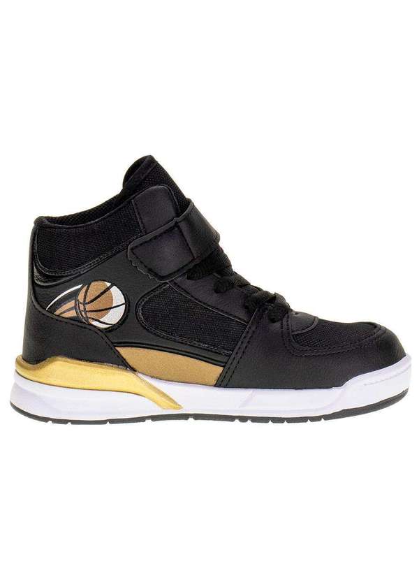 Via Vip - Tênis Infantil Cano Alto Via Vip - Vv4007 - Preto 5