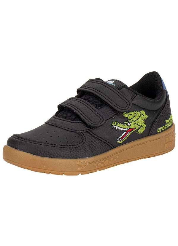 Vissi - Tênis Infantil Crocodino Vissi Crv302 Preto