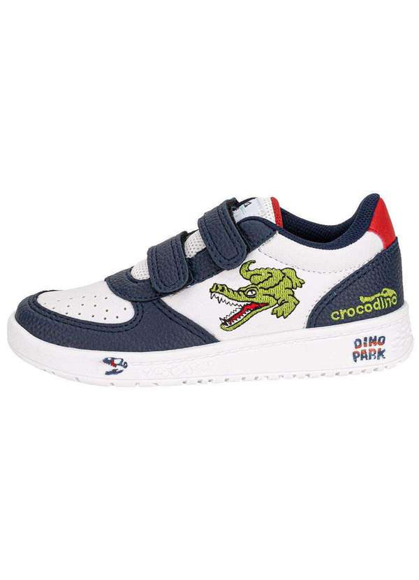 Vissi - Tênis Infantil Crocodino Vissi Crv302 Branco/Azul 2