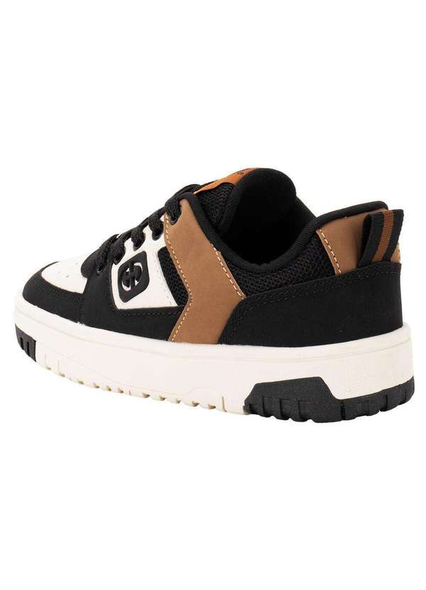 Ollie - Tênis Infantil Cyclone Ollie 400 - Preto/Bege 3