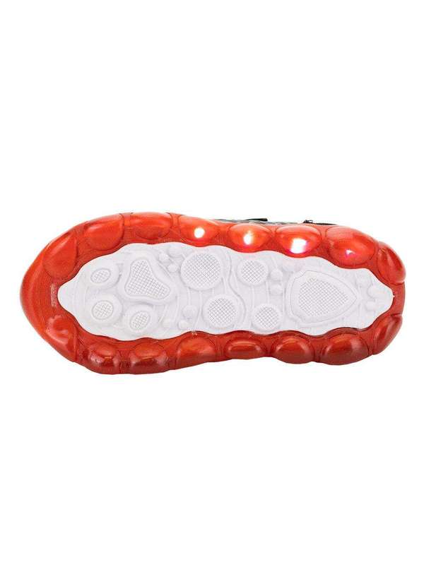 Minipé - Tênis Infantil Dino Led Minipé - Mp2128 - Preto 4