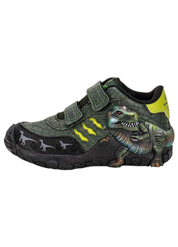 Vissi - Tênis Infantil Dino Park Vissi Ds136 - Verde/Preto 2