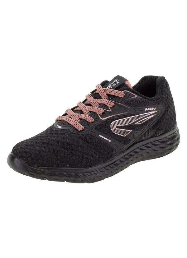 Rainha - Tênis Infantil Drive Ii Jr Rainha - Ra01520 - Preto/Rosa