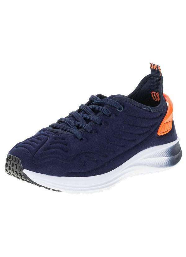 Kidy - Tênis Infantil Energy Respitec Kidy - 0370051 - Azul/Laranja