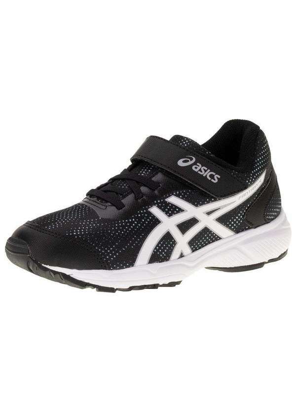 Asics - Tênis Infantil Fantasy 4 Ps Asics - 1014a309 - Preto/Branco