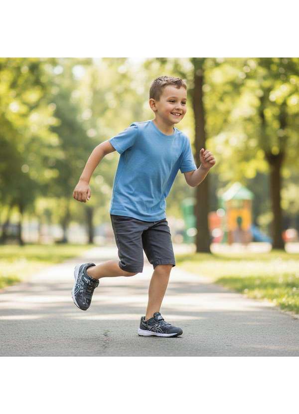 Asics - Tênis Infantil Fantasy 4 Ps Asics - 1014a309 Cinza 2