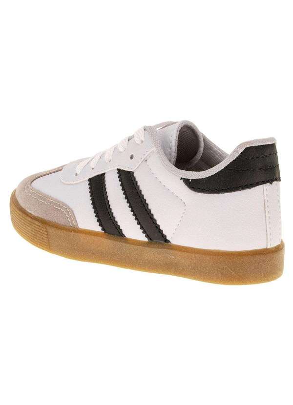 Fiocco - Tênis Infantil Fiocco Ba1105 - Branco/Preto 3