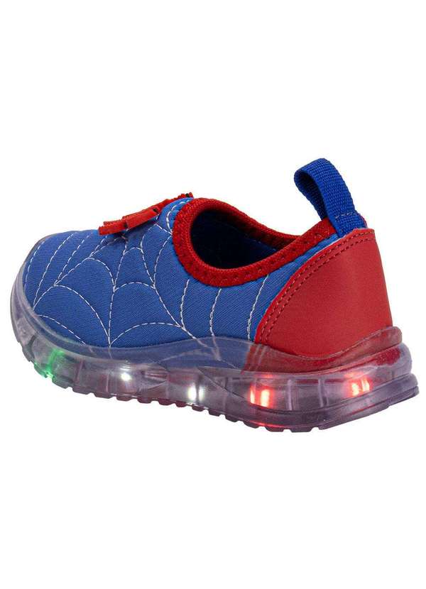 Fuffy - Tênis Infantil Led Fuffy 15722 Azul/Vermelho 3